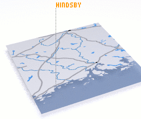 3d view of Hindsby