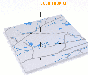 3d view of Lezhitkovichi