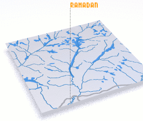3d view of Ramadan