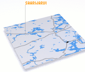 3d view of Saarijärvi