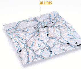 3d view of Aluniş