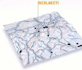 3d view of Nicolaeşti