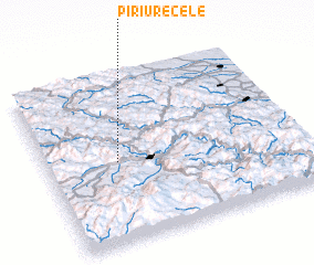 3d view of Pîrîu Recele