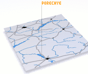 3d view of Porechʼye