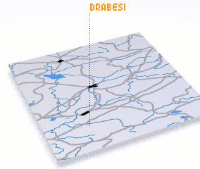 3d view of Drabeši