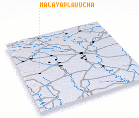 3d view of Malaya Plavucha