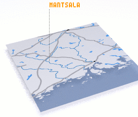 3d view of Mäntsälä