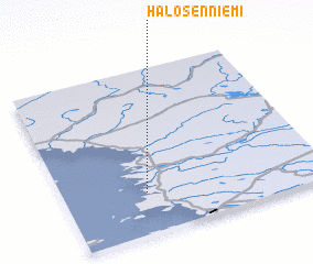 3d view of Halosenniemi