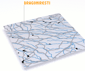 3d view of Dragomireşti