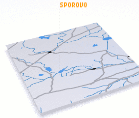 3d view of Sporovo