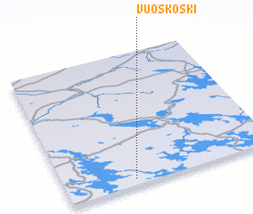 3d view of Vuoskoski