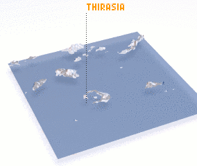 3d view of Thirasía