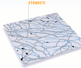 3d view of Străoşti