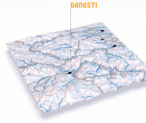 3d view of Dăneşti