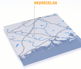 3d view of Hevonselkä