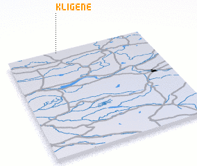 3d view of Kliģene