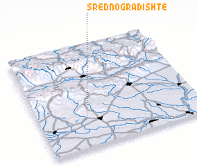 3d view of Sredno Gradishte