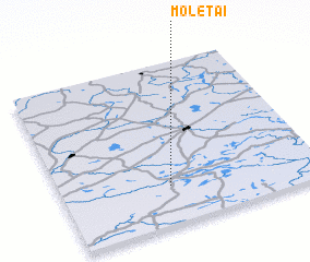 3d view of Molėtai