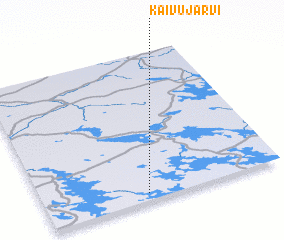 3d view of Kaivujärvi