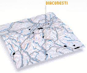 3d view of Diaconeşti