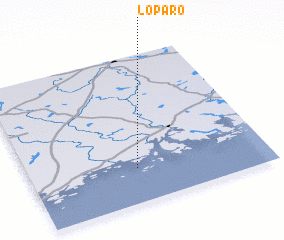 3d view of Löparö