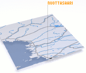 3d view of Nuottasaari