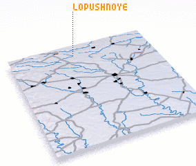 3d view of Lopushnoye