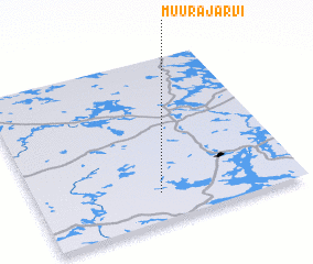 3d view of Muurajärvi