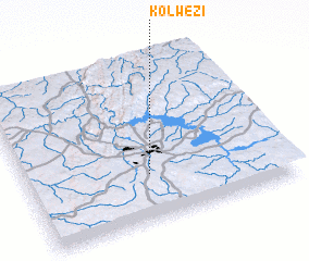 3d view of Kolwezi