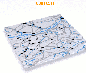 3d view of Conţeşti