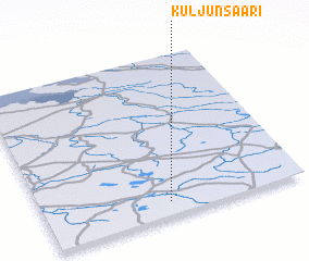 3d view of Kuljunsaari