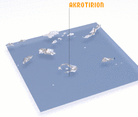 3d view of Akrotírion