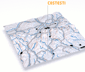 3d view of Costeşti