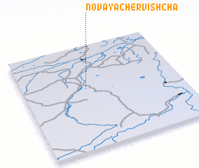 3d view of Novaya Chervishcha