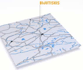 3d view of Bijutiškis