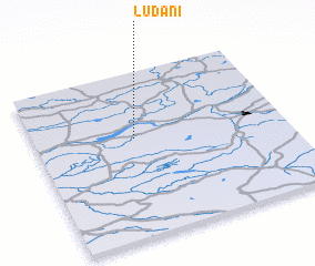 3d view of Ļūdāņi