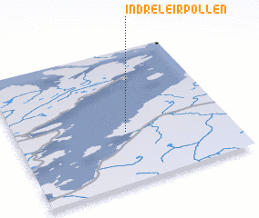 3d view of Indre Leirpollen