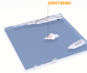 3d view of Samothráki