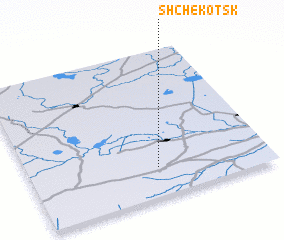 3d view of Shchekotsk