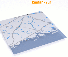 3d view of Kaarenkylä