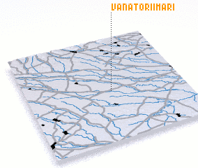 3d view of Vânătorii-Mari