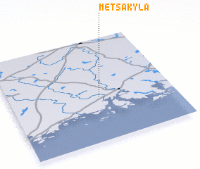 3d view of Metsäkylä