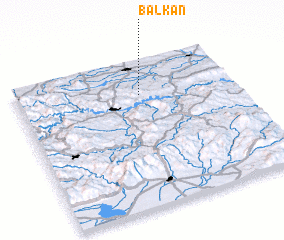 3d view of Balkan