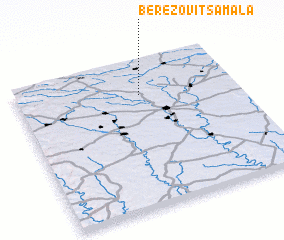 3d view of Berëzovitsa Mala
