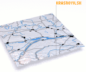 3d view of Krasnoyilʼsʼk