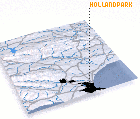 3d view of Holland Park