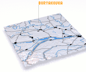 3d view of Buryakovka