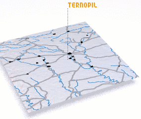 3d view of Ternopilʼ