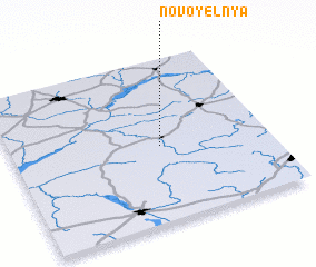 3d view of Novoyelʼnya