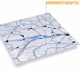 3d view of Verkhni Stanivtsi